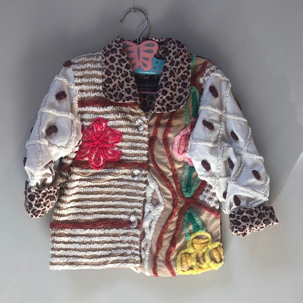 My Vintage Baby size for light weight jacket.